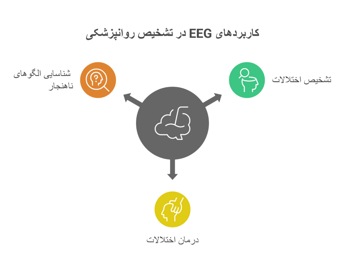 اینفوگرافیک نوار مغزی EEG
